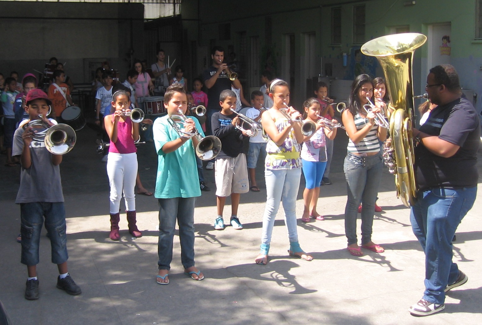 Bandas de música fortalecerão integração escolar em Taboão da Serra